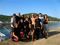 Croatia Diving: Staff evening